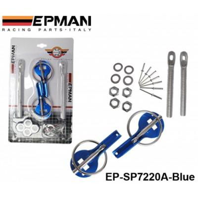 EPMAN  Racing Hood Bonnet Pin KitAluminium For All Cars Lock Sport New EP-SP7220 3