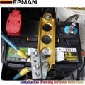 EPMAN RACING Battery Tie Down For Password JDM for Honda Civic/CRX 88-00 , S2000 5