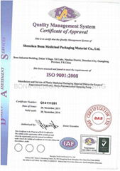 Shenzhen Bona Medicinal Packaging Material Co., Ltd