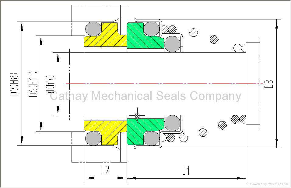 Spring Pusher Seals  Type 3 2