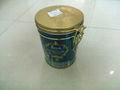 Coffee tin box