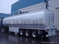 Aluminum Tanker semi-trailer