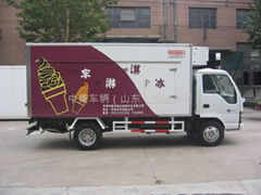 refrigerated truck