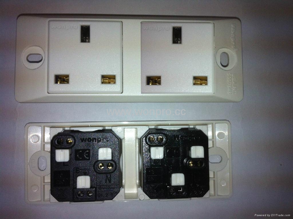 埋入式二位工业万用多用途插座(WF-9II.R4-W等等) 3