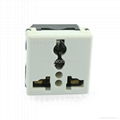 Inlay Way Industrial Universal Socket with screw (BSF-R4T-W 16/20A)