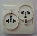 WF86 European type socket-outlet 4