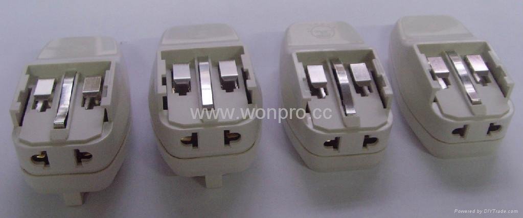 All in One Travel Adapter Kit w/  USB charger(ASTDBU-P10-PP)     4