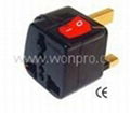 UK, Iraq  Grounded Plug Adapter（WSA-7.BK） 2