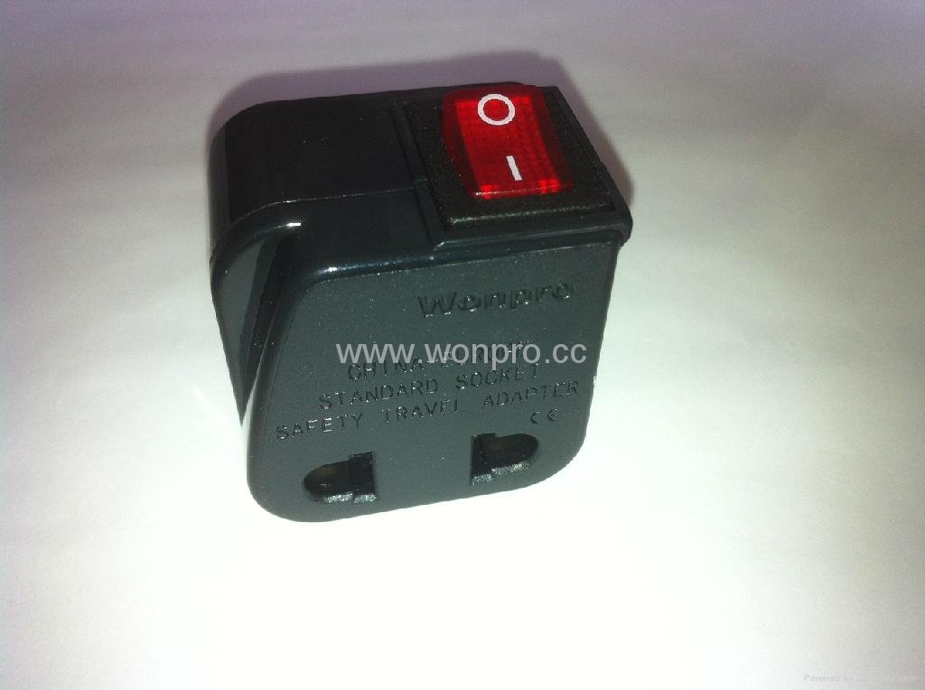 Japan, US Ungrounded Plug Adapter（WSA6B-6-BK) 2