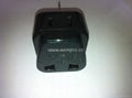 China (and old Australia) Plug Adapter (Grounded))(WA6BD-16-BK）