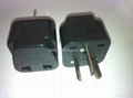 China (and old Australia) Plug Adapter (Grounded))(WA6B-16-BK） 1