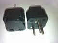 China (and old Australia) Plug Adapter (Grounded))(WA6B-16-BK）