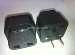 Japan, US Ungrounded Plug Adapter（WA6B-6-BK）