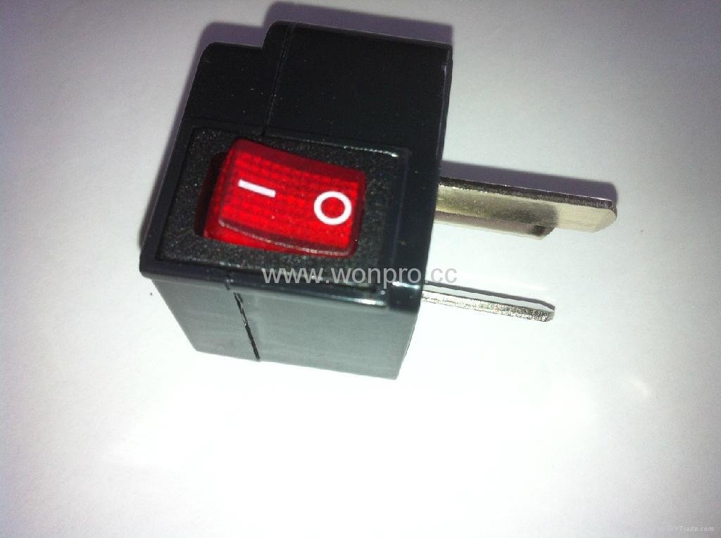 China (and old Australia) Plug Adapter (Grounded))（WSA7-16-BK) 3