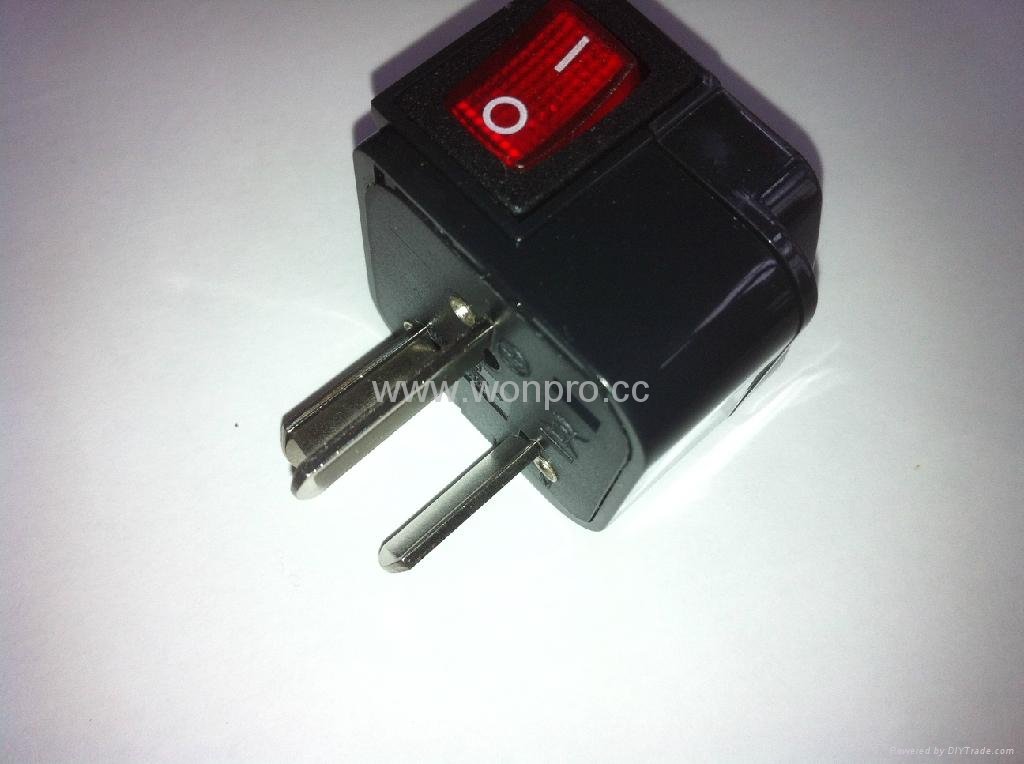 China (and old Australia) Plug Adapter (Grounded))（WSA7-16-BK) 4