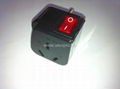Japan US Ungrounded Plug Adapter（WSA16-5-BK)