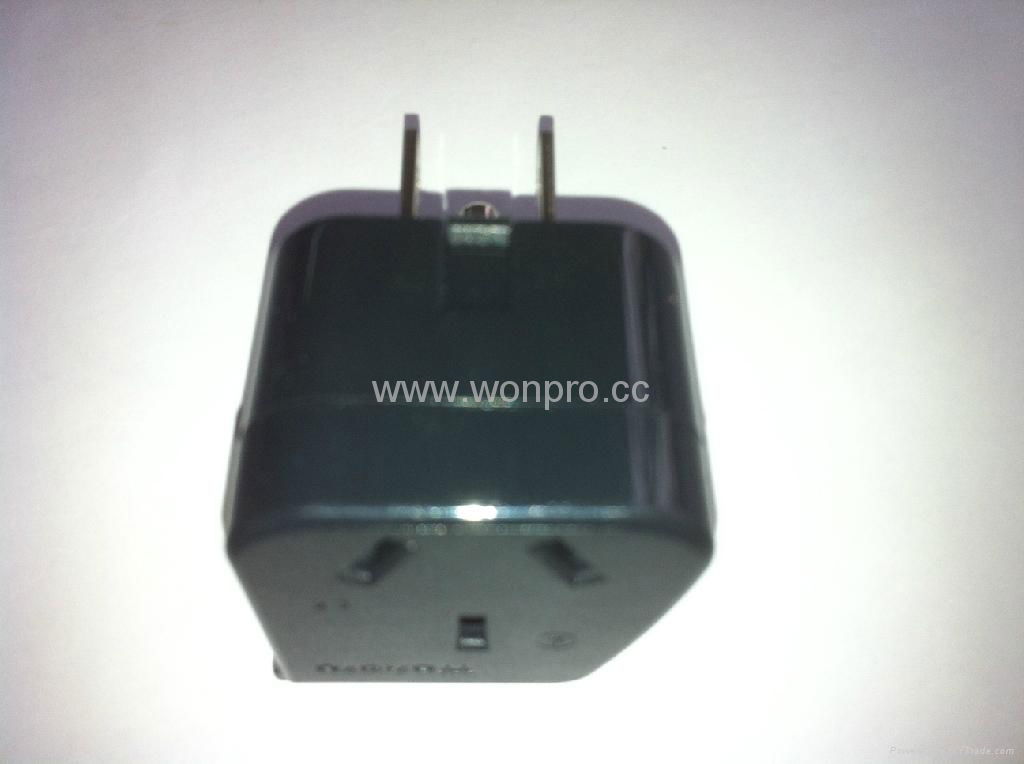 Japan US Ungrounded Plug Adapter（WSA16-5-BK) 5