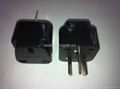 China (and old Australia) Plug Adapter (Grounded))(WA7-16-BK）