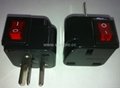 UK socket Travel Adapter (with all the kinds of plugs,expect for UK plug )
