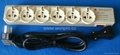 3,5,6 gang Euro type universal outlet power strip 2