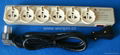 3,5,6 gang Euro type universal outlet power strip