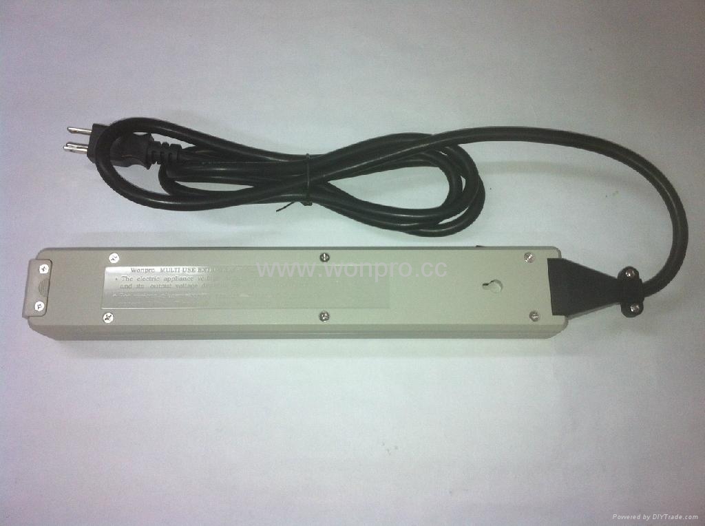 6 gang Universal Receptacle Extension Adapter - WE-4A.6-E105 - Wonpro