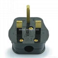 UK, Iraq  Grounded Rewiring Plug with