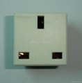 BS socket-outlets in white 2P+E(R7-W) 1
