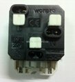 Universal receptacle module with safety shutter 10A250V(R4S-W) 2