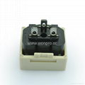 IEC Male socket 2P+E C14 (R320-W)