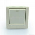 Inlay Way Industrail 1 way Power Switch(BSF-S1C-W) 1