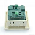 Inlay Way Industrail 1 way Power Switch(BSF-S1C-W) 2