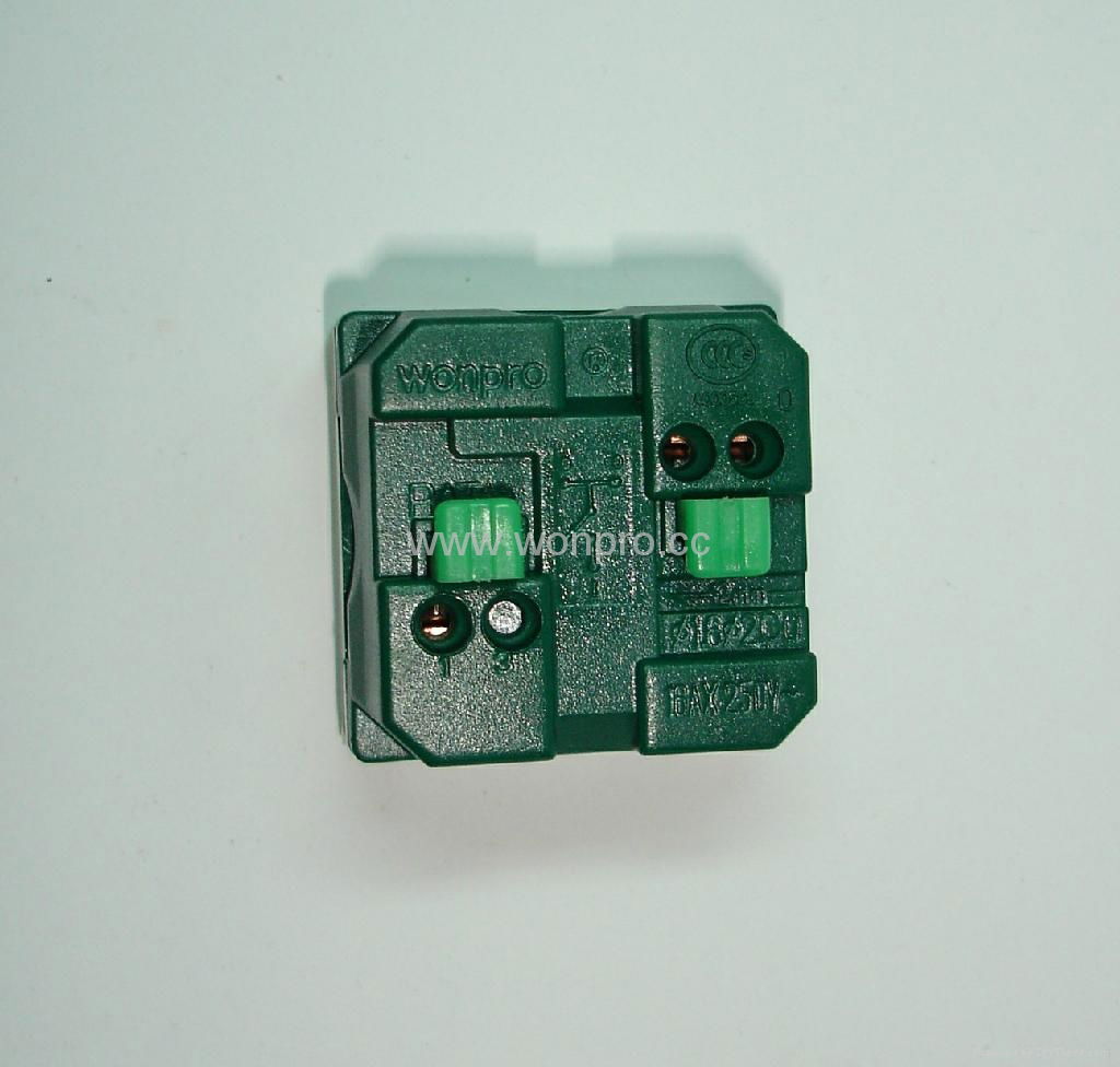 Inlay Way Industrail 1 way Power Switch(BSF-S1C-W) 4