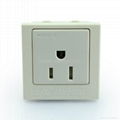 Inlay Way 1 gang Industrial USA Socket