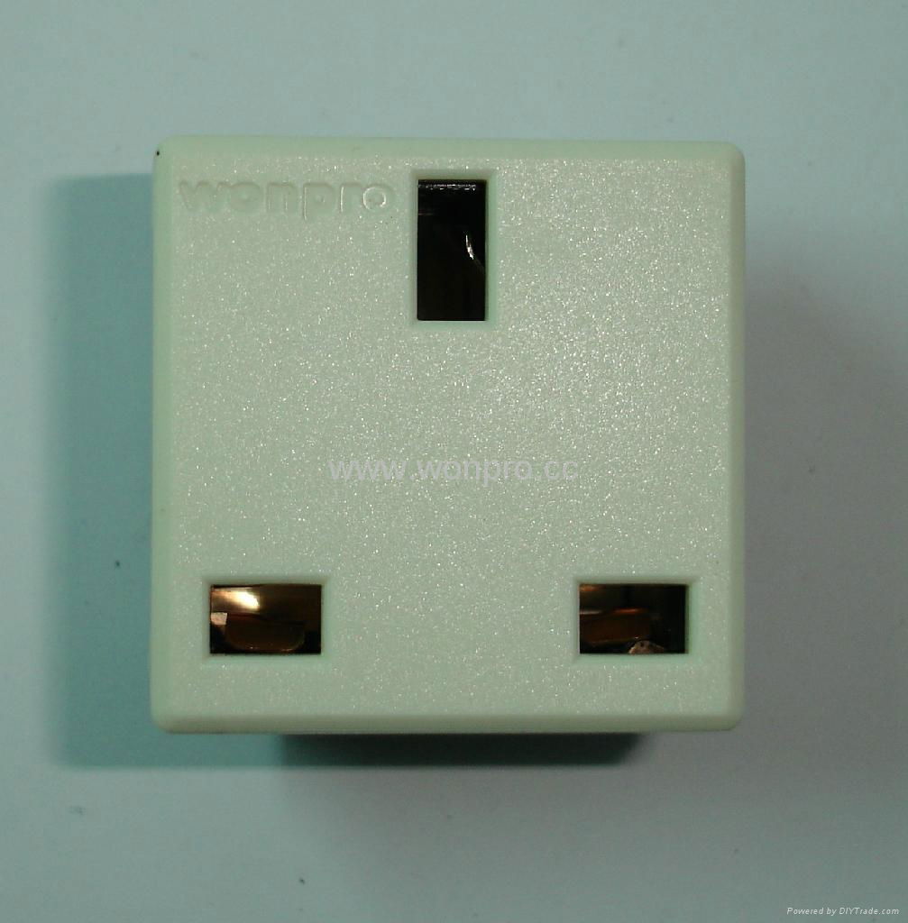 Inlay Way 1 gang Industrial BS UK Socket 2P+E(BSF-R7-W 13A) 3