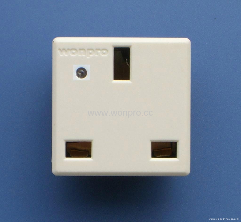 二极带接地美标/国标/欧标插座带电源指示灯10A-16A250V~ 3KV(R5AV-W 等等) 3