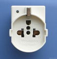  US/China/Euro Receptacle w/power indicator 2P+E 10-16A250V 3KV(R5AV-W etc.) 5