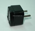 Russia Plug Adapter (Ungrounded)(WA-9B-BK)