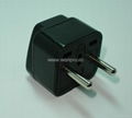 Russia Plug Adapter (Ungrounded)(WA-9B-BK)