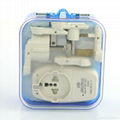 Euro type Universal Travel Adapter Kit w/ USB charger(ASTGFDBU-SBvs)