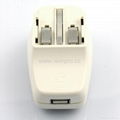 Euro type Universal Travel Adapter Kit w/USB charger(ASTGFDBU-SB)