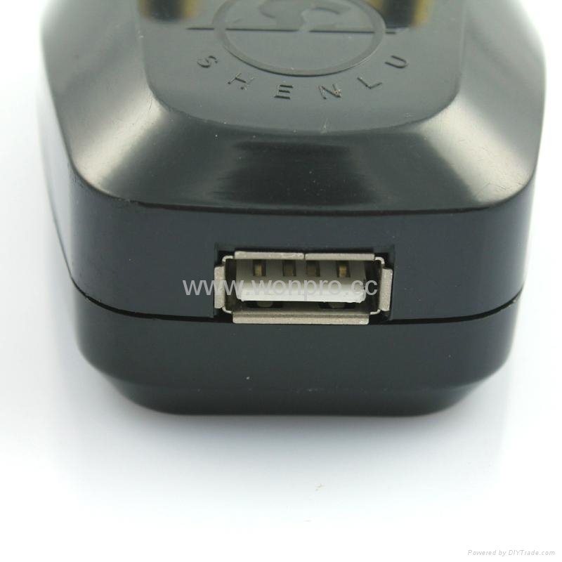 大南非旅遊轉換器帶USB充電(WASDBUvs-10L-BK) 4
