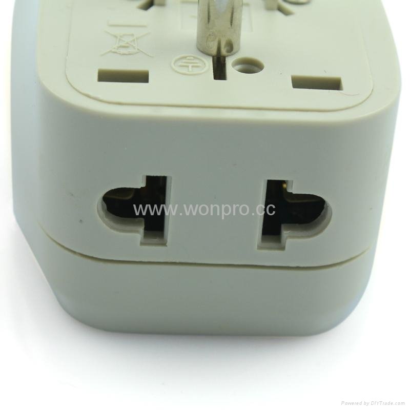 American Japan type Universal Travel Adapter with USB charger(WASDBU-5-W)  5