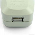 USA，Japan Travel Adapter with USB charger(WASGFDBUvs-5-W) 3