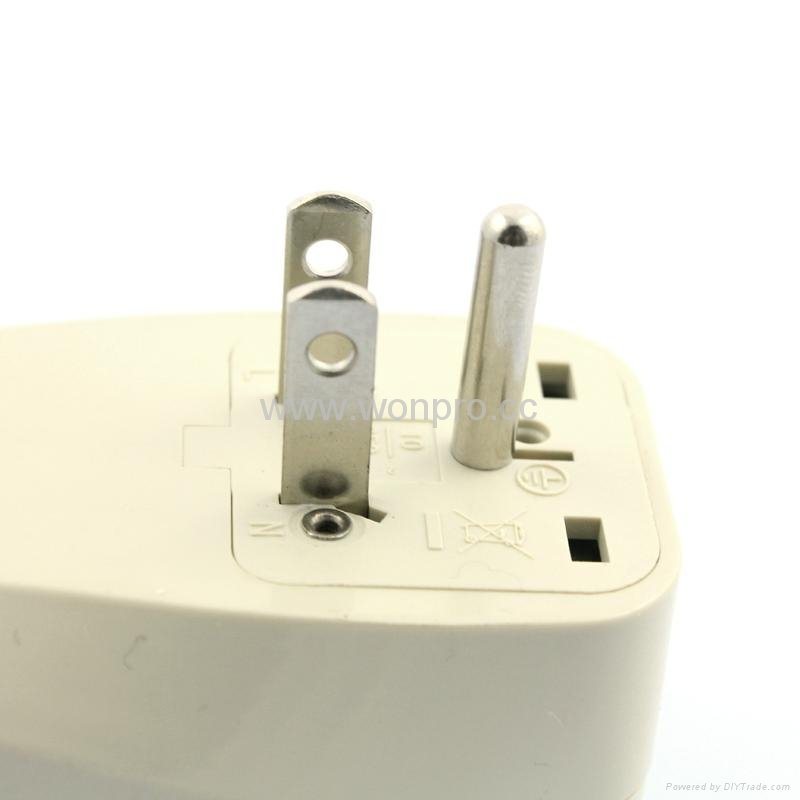 美日式旅遊轉換器帶USB充電(WASGFDBUvs-5-W) 5