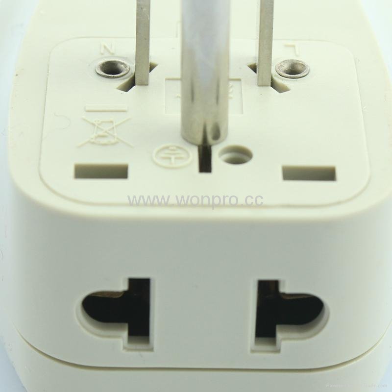 USA，Japan Travel Adapter with USB charger(WASGFDBU-5-W) 4