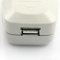 UK, Iraq Grounded Universal Travel Adapter with USB charger(WASDBUvs-7-W)  2