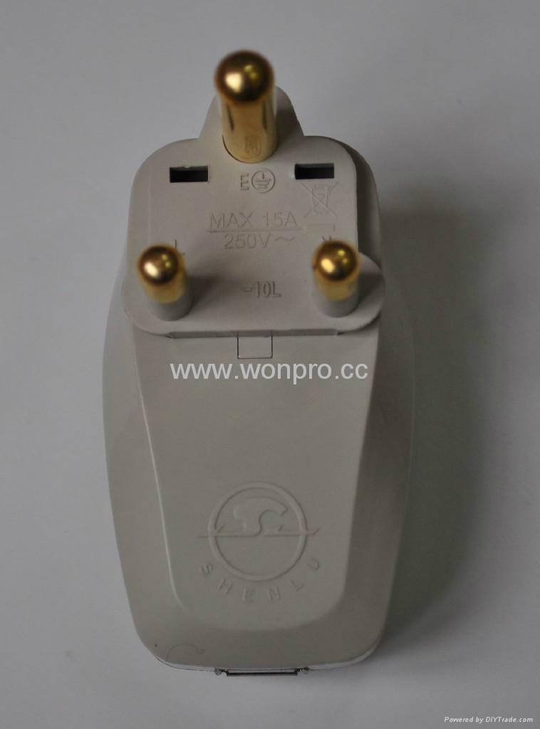 大南非式旅遊轉換器帶USB充電(WASGFDBU-10L-W) 5