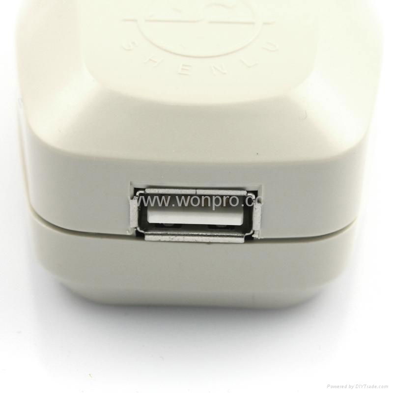 中国,澳洲式旅游转换器带USB充电(WASGFDBUvs-16-W) 2