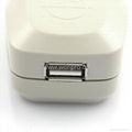  China, Australia EuroTravel Adapter with USB charger(WASGFDBUvs-16-W)  2